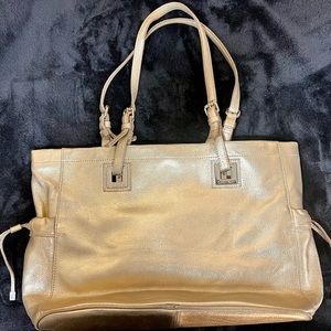 Calvin Klein Gold Tote Bag-